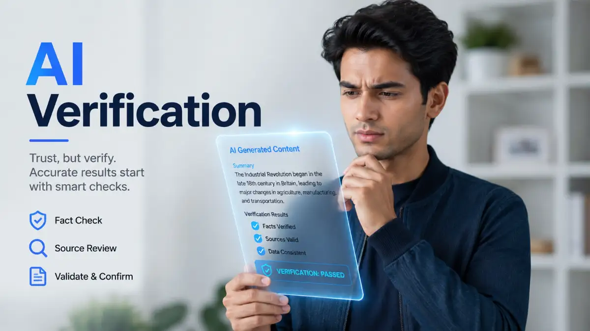 When AI Gets It Wrong: Practical Ways to Verify Information Safely